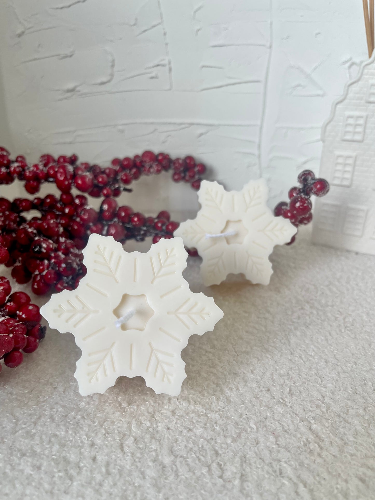 Snowflake Candle Style 2