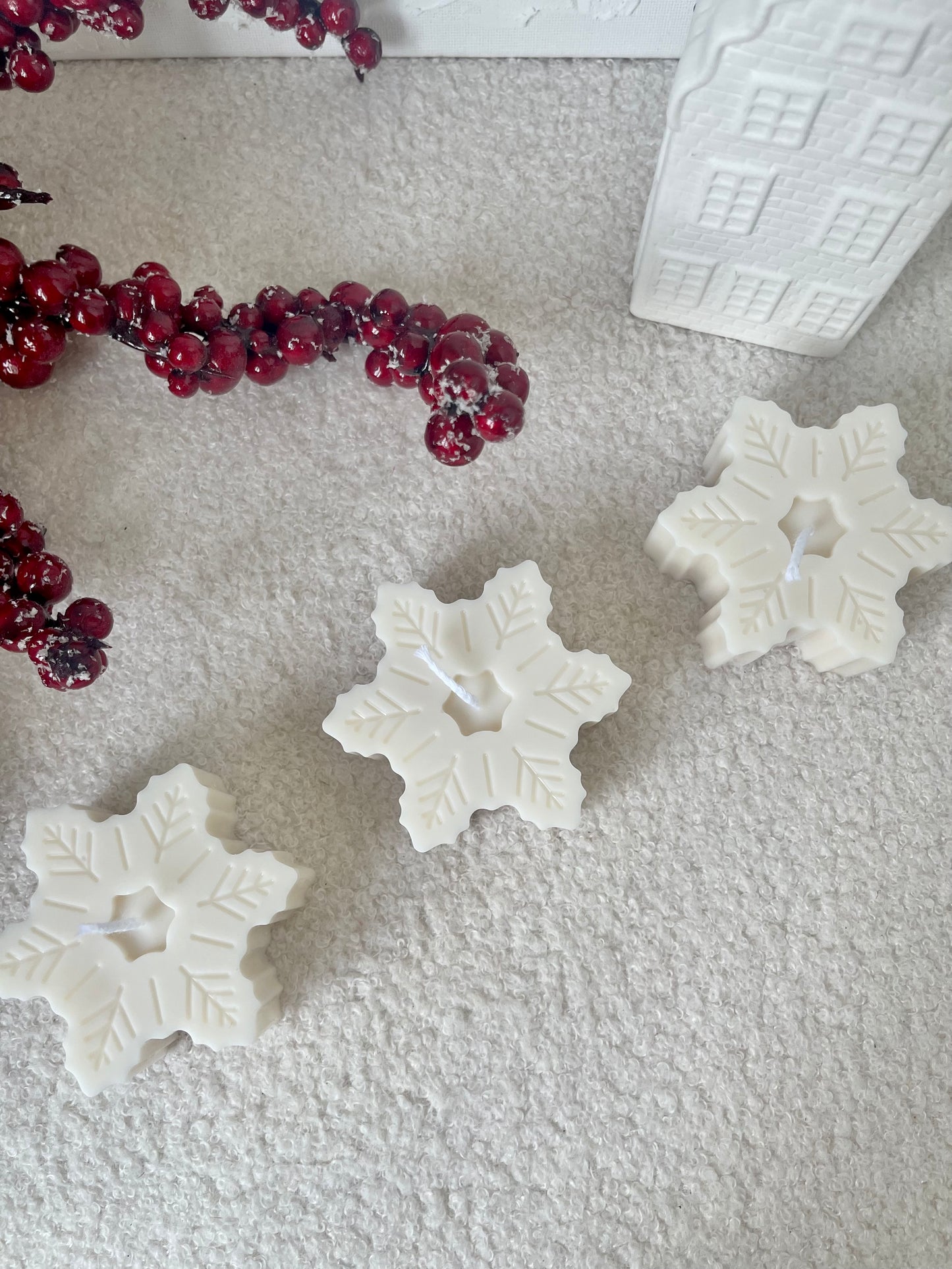 Snowflake Candle Style 2