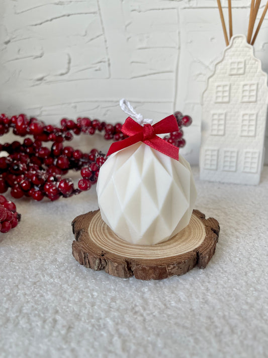 Christmas Bauble Candle