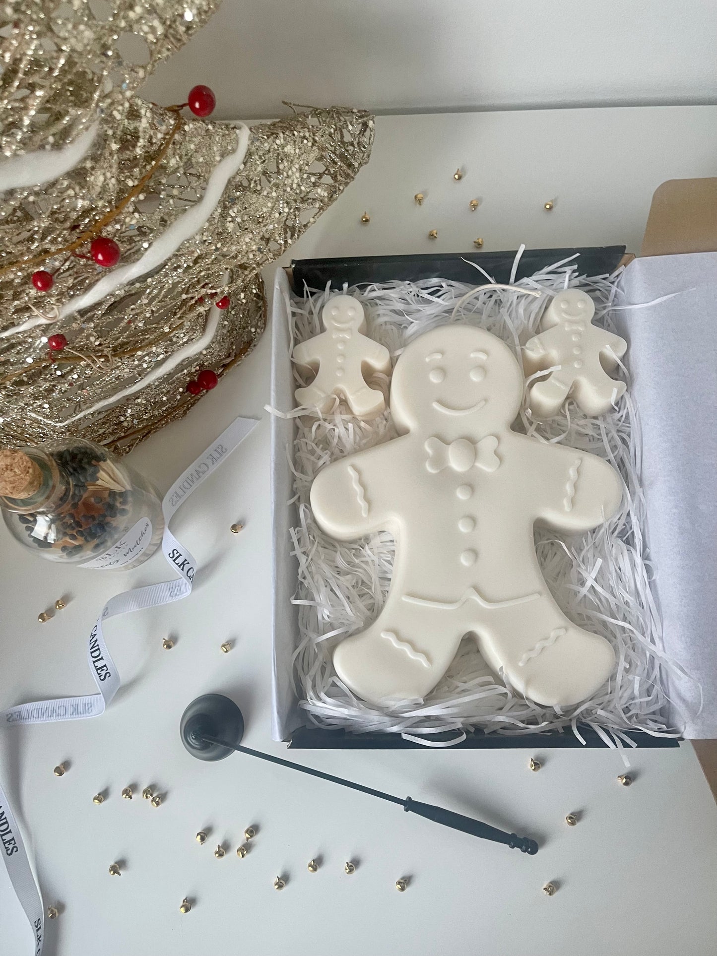 Gingerbread Man Christmas Gift Box