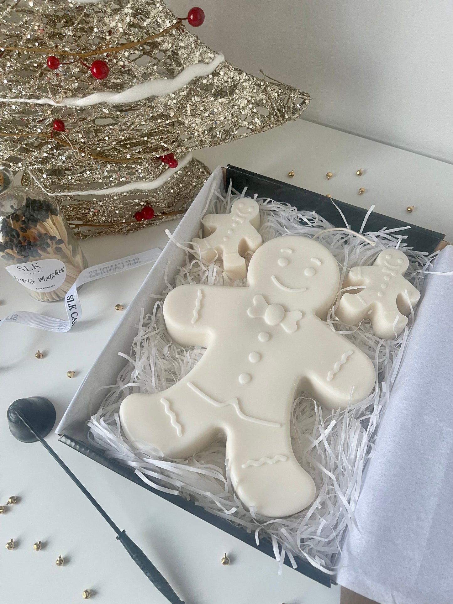 Gingerbread Man Christmas Gift Box