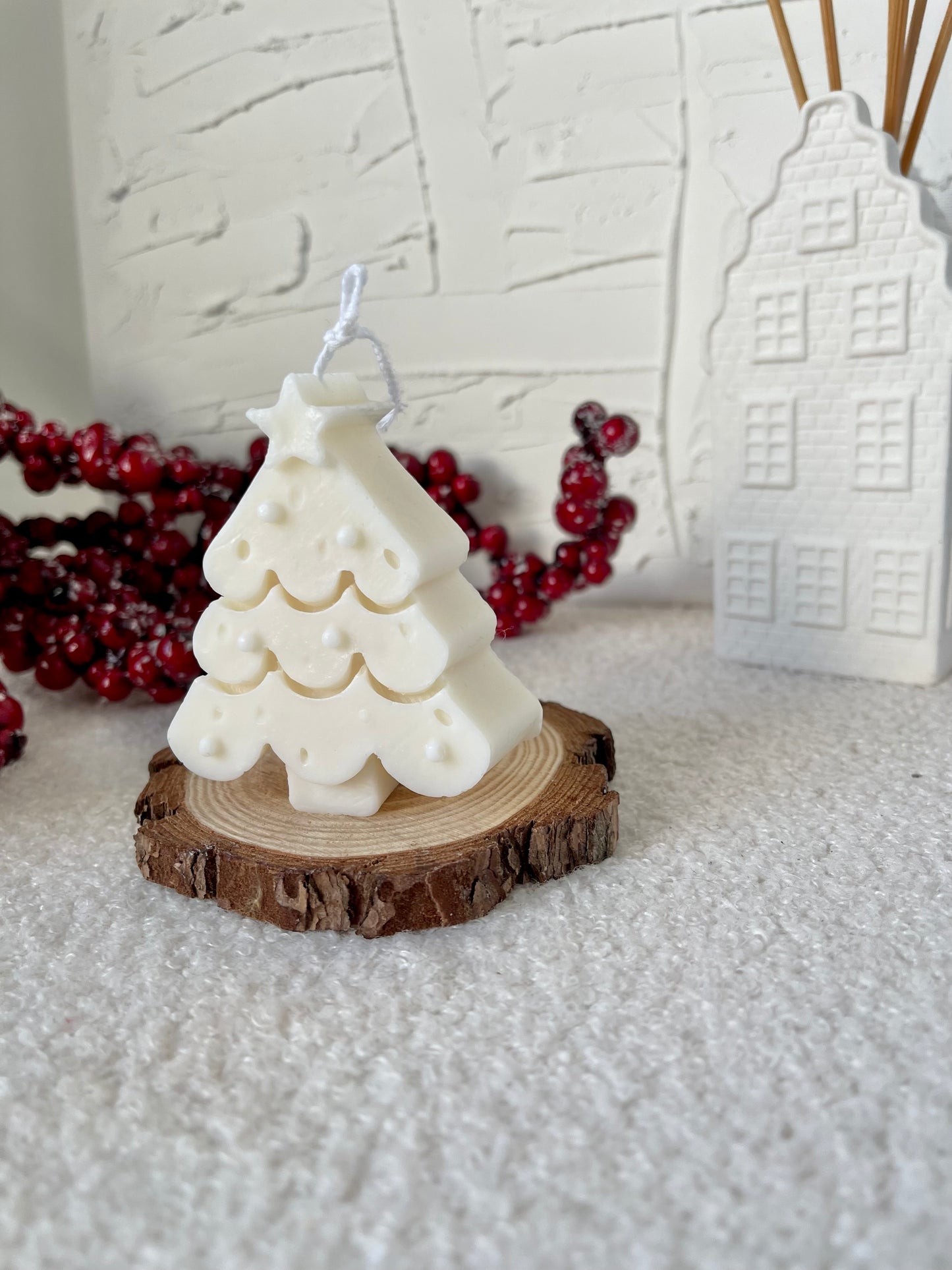 Mini Christmas Tree Candle