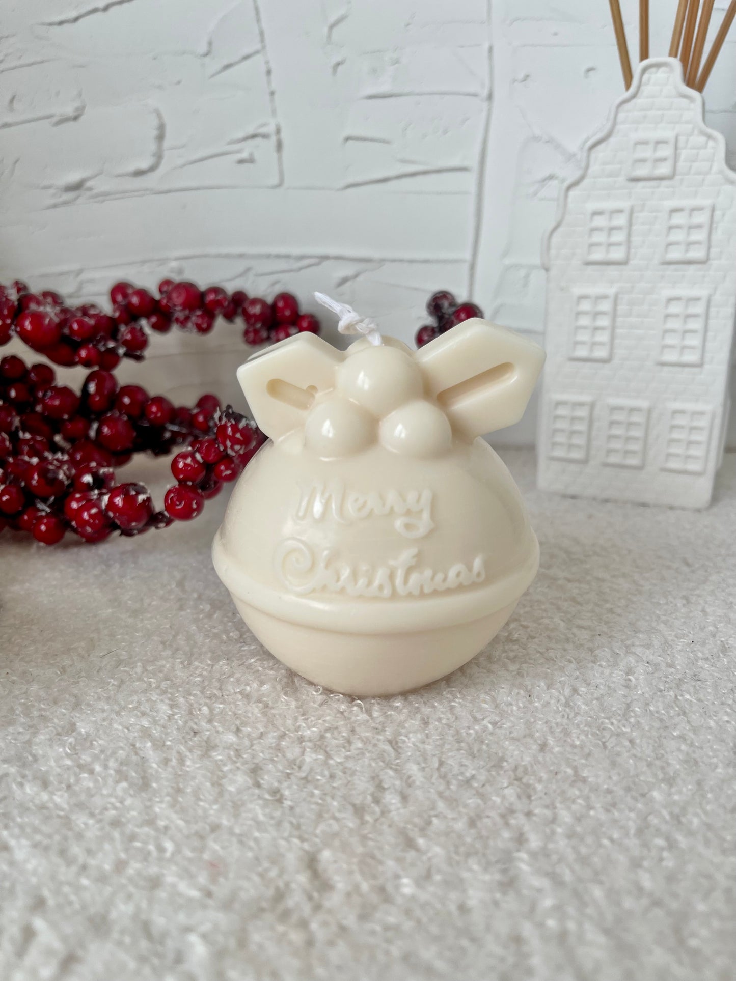 Christmas Pudding Candle