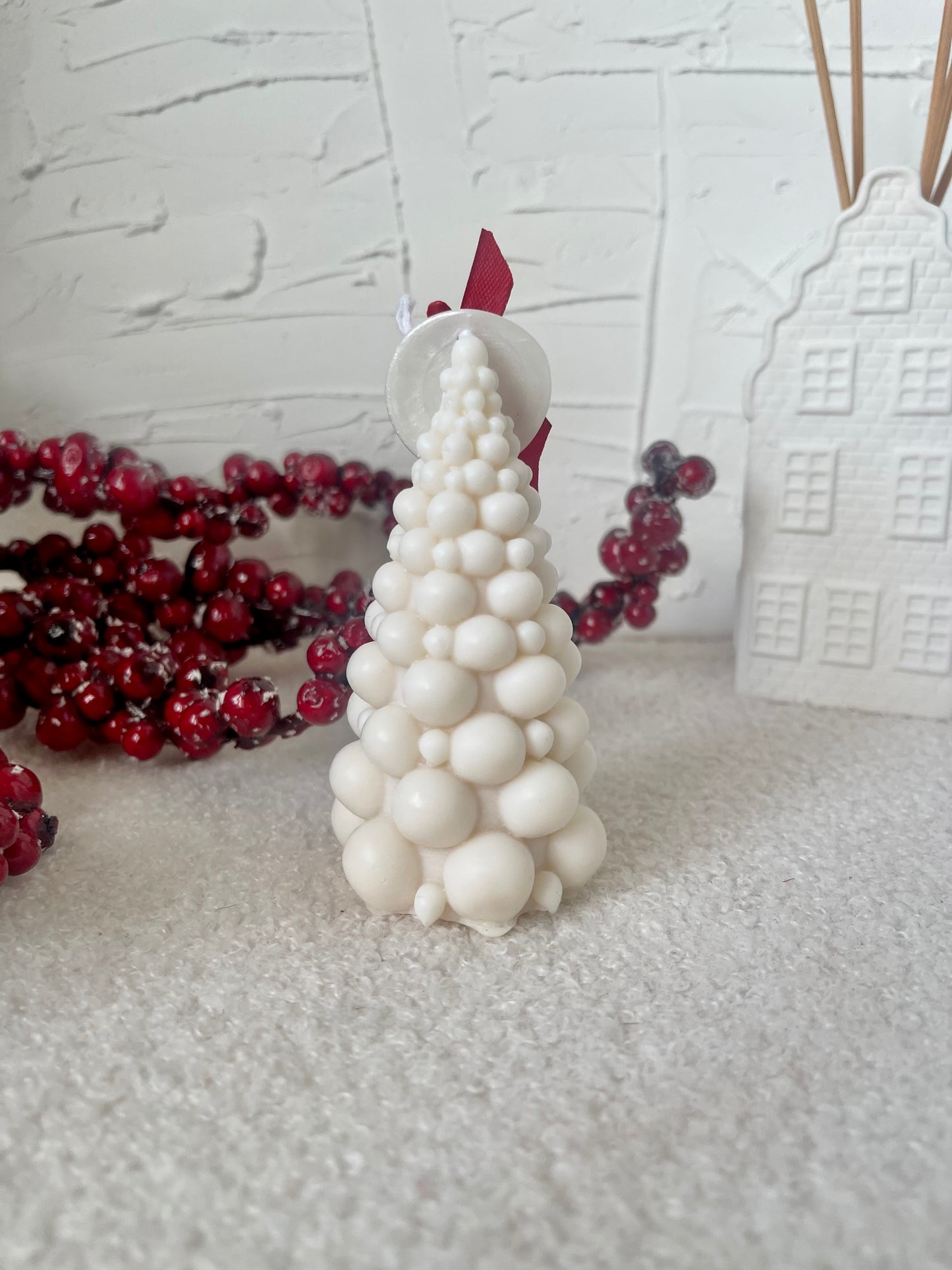 Bubble Christmas Tree Candle