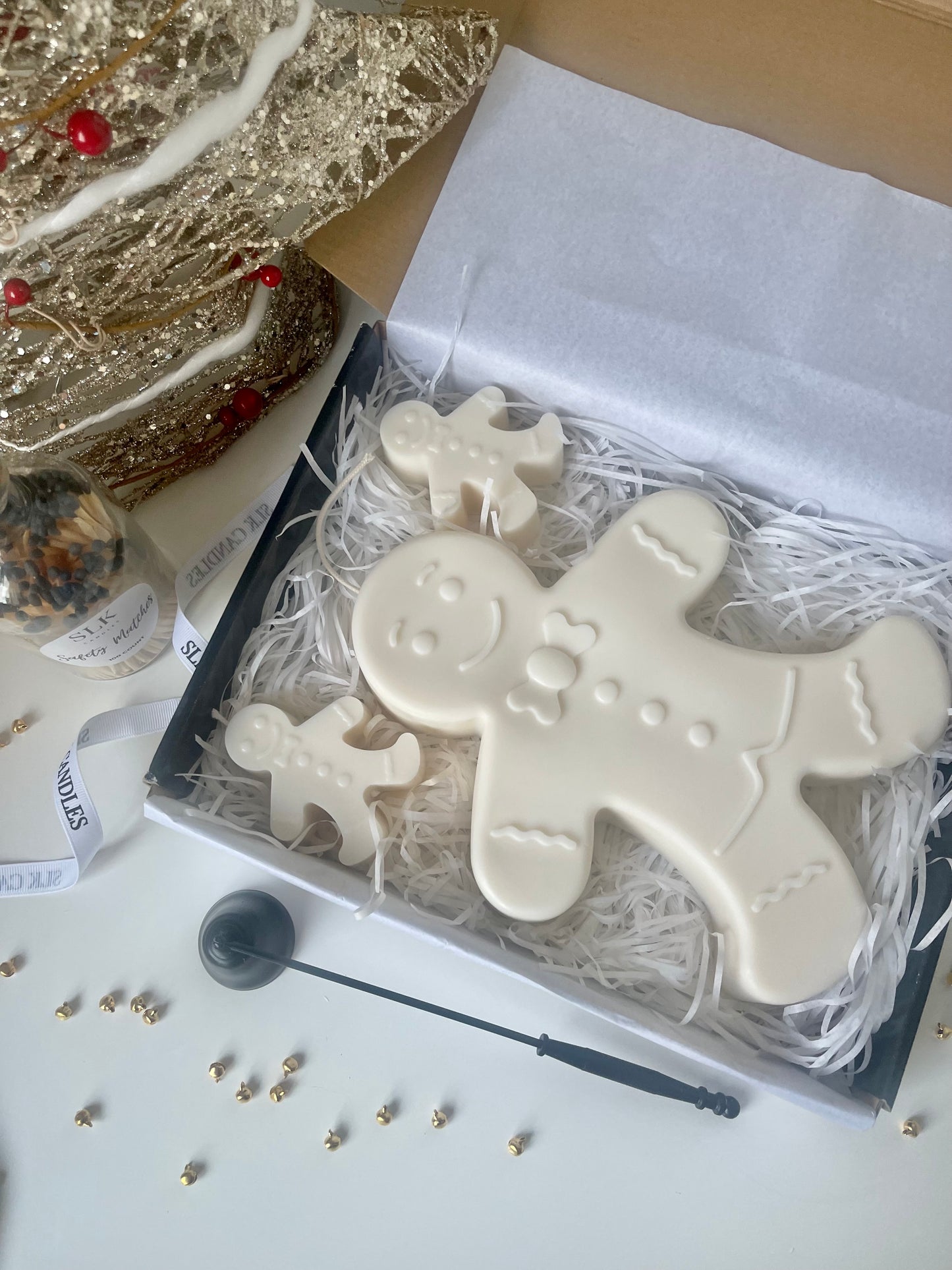 Gingerbread Man Christmas Gift Box